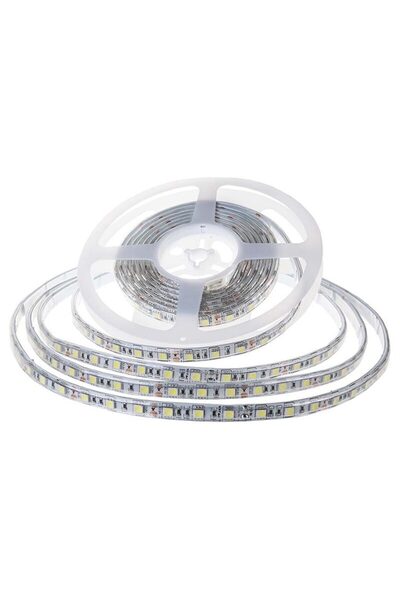 V-TAC Bandă LED SMD2835, 120 LED-uri/m, 24V, 4000K lumină neutră, IP65, lungi...