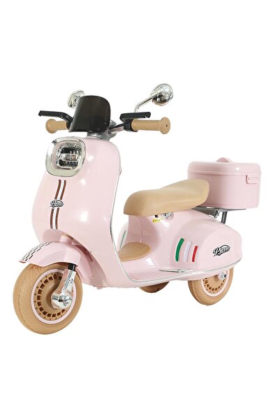 Limon Oyuncak Vespera Pierro Akülü 6v Motor Pembe