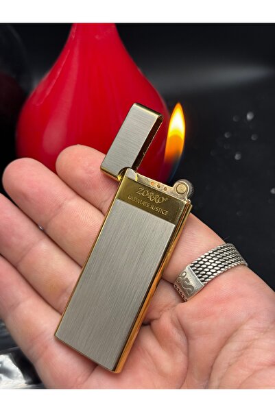 NikaŞ Zorro Ultra Slim Lüks Tasarım Gazlı Çakmak - Sınırlı Üretim (Limited Edition)