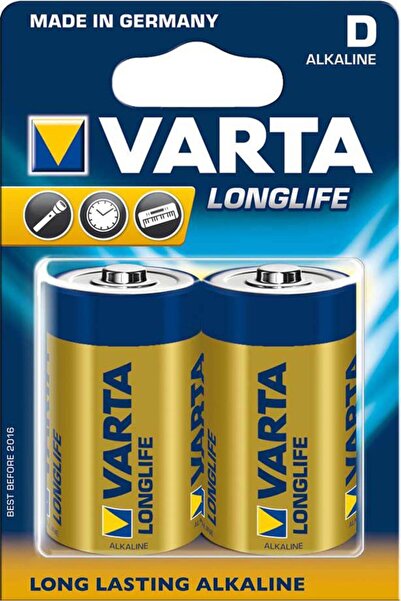 Varta Μπαταρία D 2 Τεμάχια (4120)