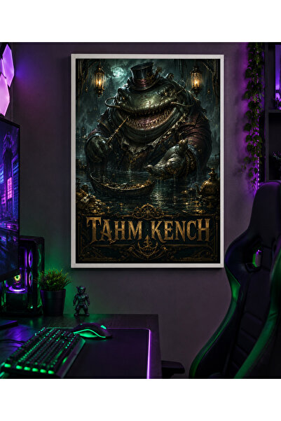 Miutic Print Studio Tablou Gaming League of Legends – Tahm Kench, Demonul Râu...