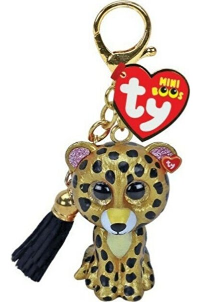 AS the good toy Βελούδινο Μίνι Κλιπ Μπους Κίτρινο Λεοπάρ (1607-25061)