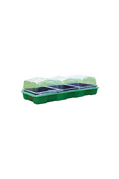Strend Pro Tava pentru rasaduri cu capac Garden Herrison P2005, 3 alveole, 57...