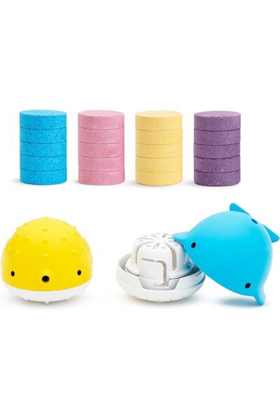 Munchkin Munchkin Bubble Bath Fizzies Shea Butter Scented Bath Bombs, 40 Coun...