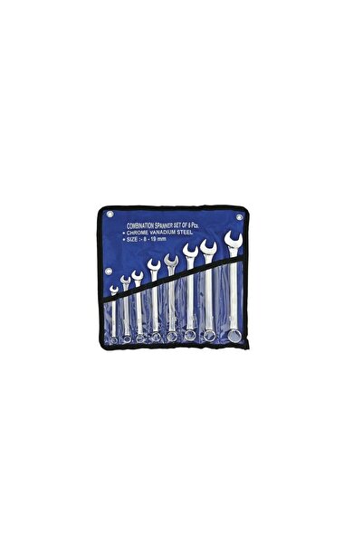 Strend Pro Set 8 chei combinate, HR31583, 8-19mm, Cr-V, husa material textil