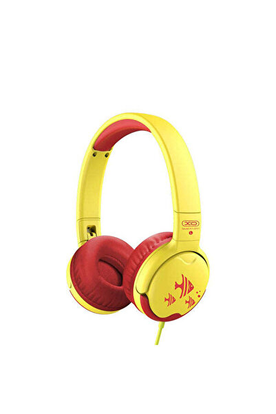 Xo Căști cu fir pentru copii EP47 Jack de 3.5mm – roșu/galben - roșu/galben