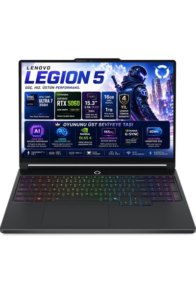 LENOVO Legion 5 15IPH11 Intel Core Ultra 7 356H 16GB 1TB SSD RTX 5060 8GB 15....