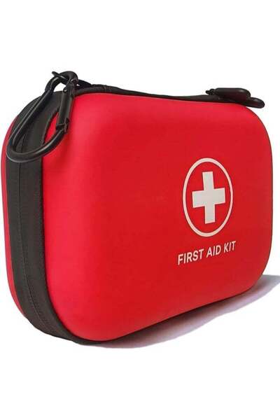 LA LUSH 200-Piece First-Aid-Kit / First Aid Box for Car, Home, Travel, Campin...