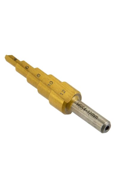 GEKO Burghiu in trepte trepte HSS, G38504, dimensiune 4-12 mm