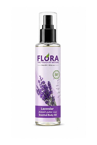 Flora Lavender Scented Body Oil - Moisturizing & Relaxing Skin Care