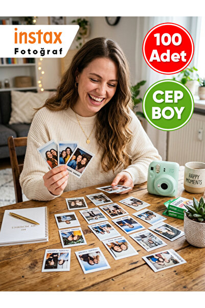 AFC PhotoArt 100 Adet InstaX Fotoğraf Baskısı