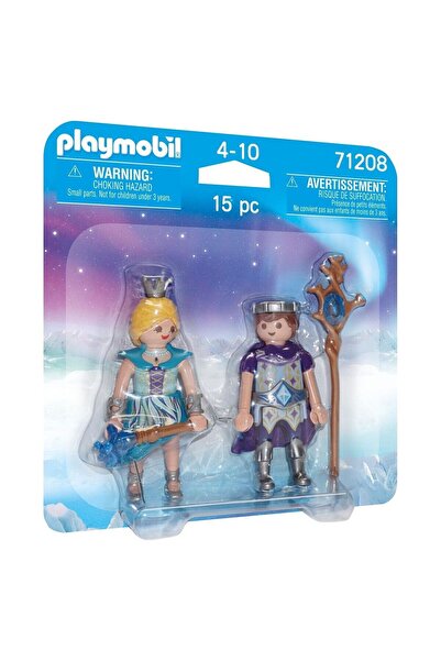 Playmobil Πακέτο Δύο: Βασιλικό Ζευγάρι του Παγωμένου Βασιλείου (71208)