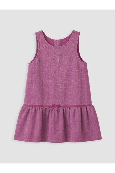 LC Waikiki Sparkling Choices Zero Roba Collar Bow Detail Girl's Dress from Sh...