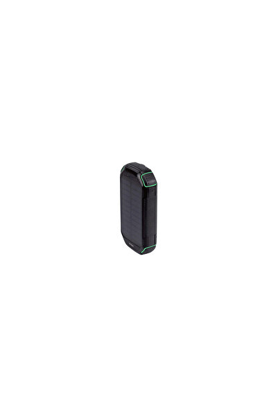 V-TAC Powerbank cu incarcare solara, 30000mAh, 2x USB, USB-C, Negru, 3 A, 20 W