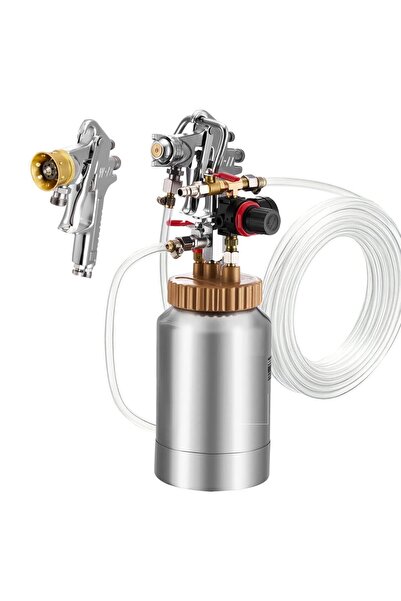 OMS Sistem de vopsit cu rezervor sub presiune, 2 l, manometru, 2 x duze 1.8/3...