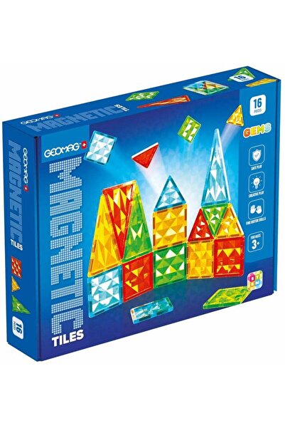 GEOMAG Μαγνήτες Πετράδια 16 τεμάχια (100)