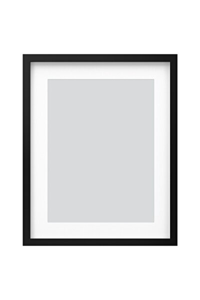 IKEA Modern Siyah Ahşap Fotoğraf Çerçevesi 40x50 cm - Duvar/Masa Dekoratif