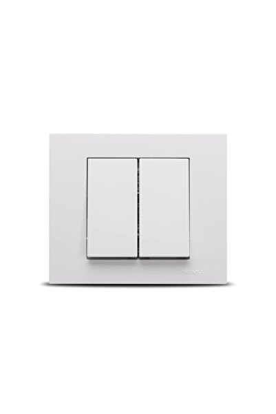 Ovivo Electric COMUTATOR DUBLU 10A ALB