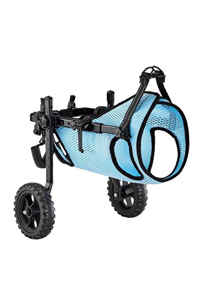 OEM Carucior reabilitare pentru caini, 2 x roti, Reglabil Inaltime/Latime/Lun...