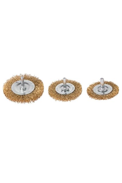 Strend Pro Set 3 perii pentru bormasina, A9003, 50-65-75 mm, fir ondulat, cu ...