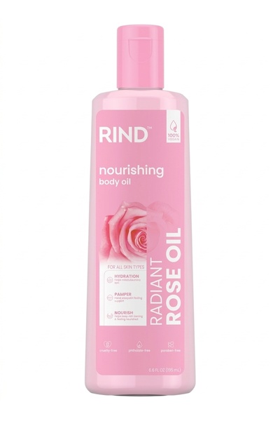 RIND Nourishing Body Oil with Rosehip Extract 195ml