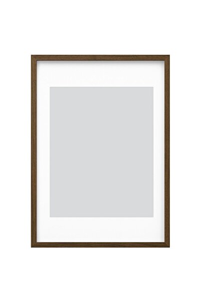 IKEA Modern Doğal Ahşap Fotoğraf Çerçevesi 50x70 cm - Duvar/Masa Dekoratif