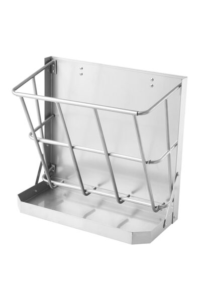 Vivatechnix Hranitoare animale cu fan/cereale, 70 l, Otel galvanizat, Tava, 6...