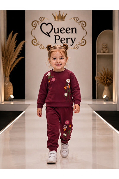 Prenses Peri Kids İki iplik kumaş yüzde yüz pamuk ful likra