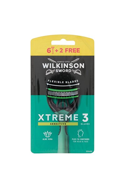 Wilkinson Sword Lama de ras de unică folosință Xtreme 3 cu cap mobil și 3 lam...