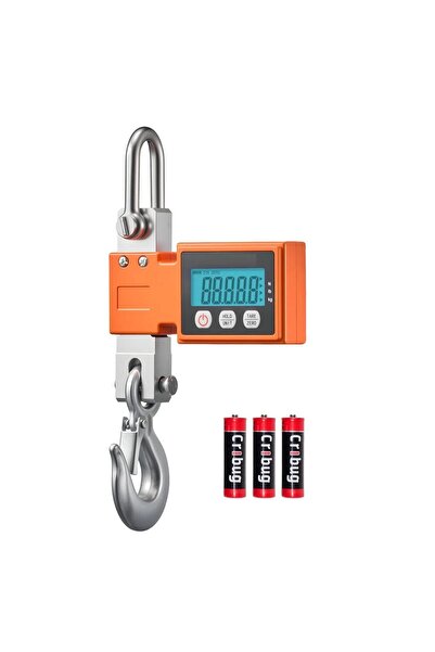 OMS Cantar electronic cu carlig 500 kg, Afisaj LED luminos, precizie 100 g, C...