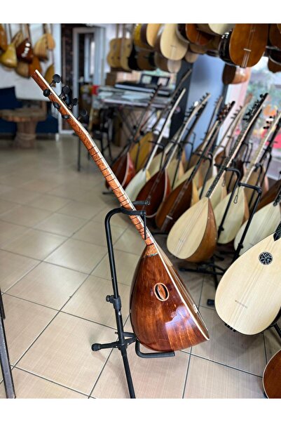 Bircanmüzik Ultra Özel Seri 44 Tekne Ardıç Kısa Sap Bağlama (soft kılıf, yede...