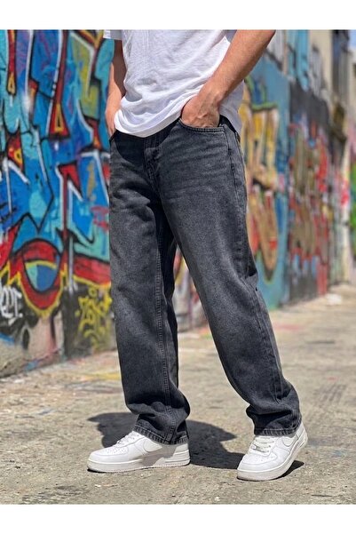 ElitWear Erkek Baggy Fit Likrasız Jeans Pantolon