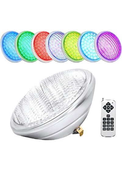OEM Proiector LED submersibil pentru piscină, RGB, 48 W, 16 moduri de ilumina...