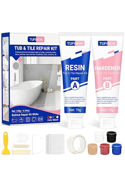 OEM Kit for repairing bathtubs and sanitary objects, suitable for porcelain, ...