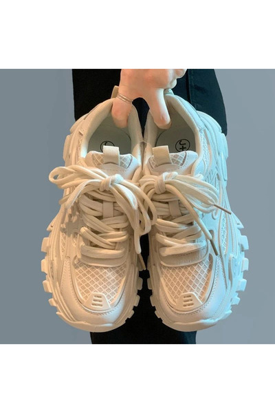 dorbe Women's Mesh Chunky Sneakers