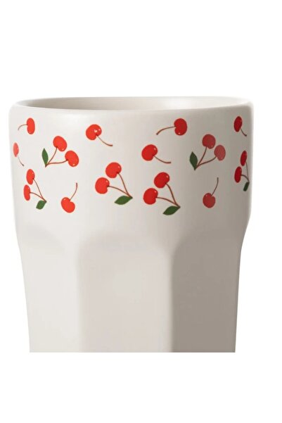 Mudo Home Cherry Kupa Seramik - 285 ML