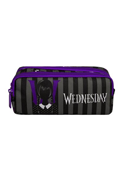 OEM Penar tip tub pentru școală, violet, model tub, 21x5.5x9.5cm – compact și...