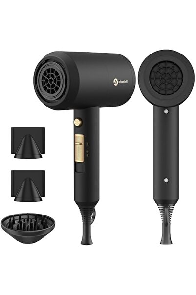Slopehill Професионален сешоар, 1800 W, 3 температурни настройки, йонна техно...