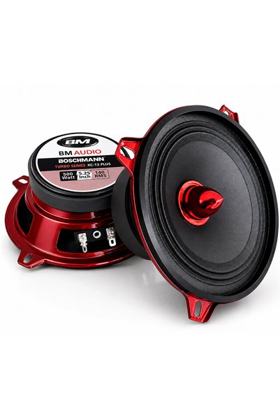 BekaTronik Oto Midrange 13cm 500w 2 Adet Turbo Boschmann XC-13