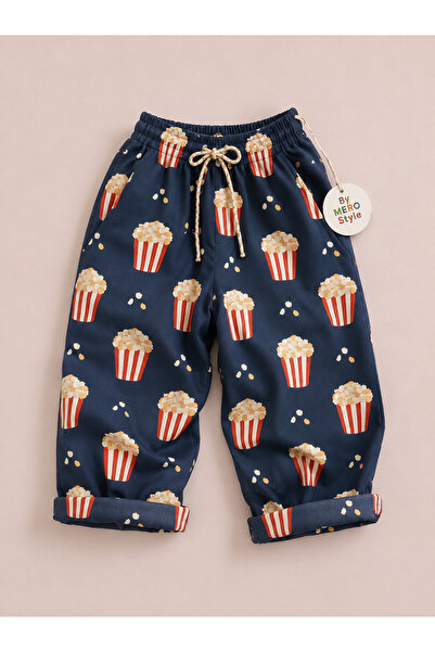 HEYY MERO KİD STYLE Play In Color Popcorn Oversize Balon Pantolon
