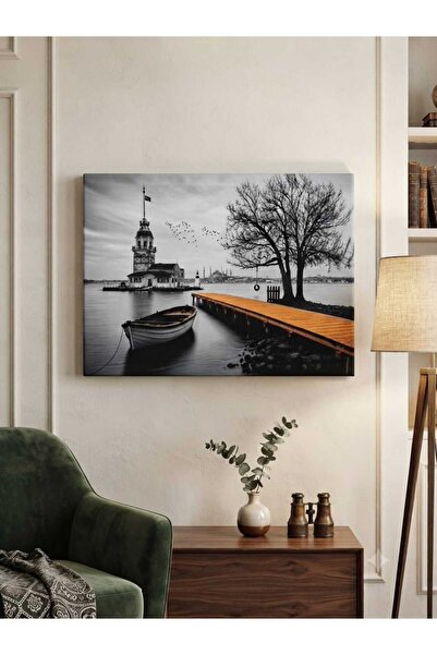 Tablo 60x90 cm Büyük Boy Kafe ve Salon Hediyelik Duvar Aksesuarı