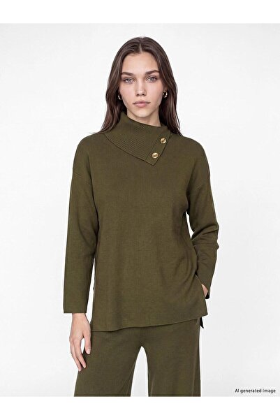 LC Waikiki Turtleneck Women's Knitwear Sweater (W6)