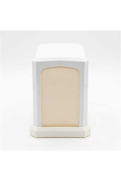 Dolly Flora White Spring-Loaded Upright Napkin Holder Y-011