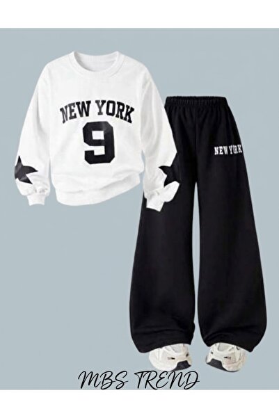 Kids Winter New York 9 Printed Girls' Two-Piece Set