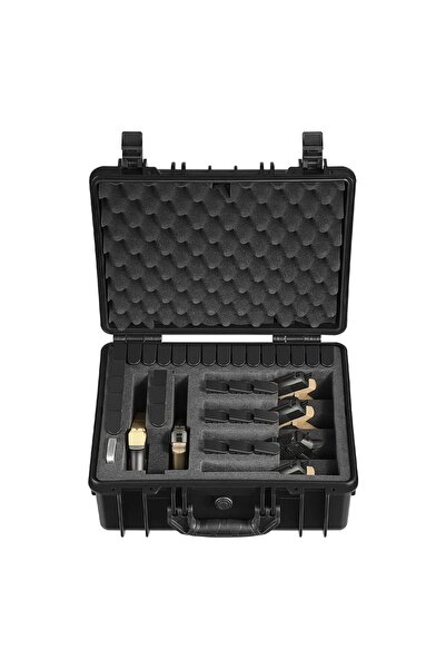 OMS Caseta rigida pentru 6 x pistoale si munitie, 475x415x215 mm, IP67, Supap...
