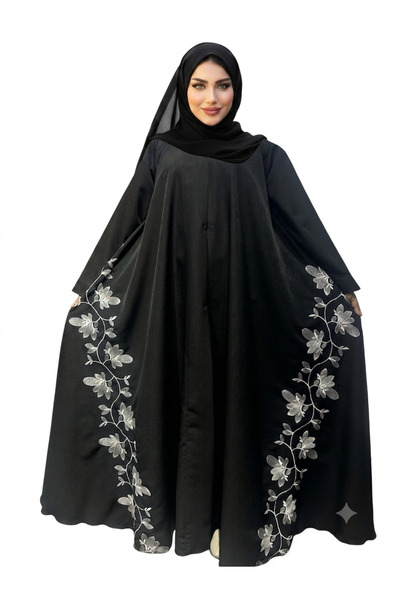 Ameerat UMBRELLA EMBROIDERY ABAYA 1001246
