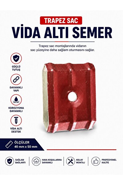 TRAPEZ SAC SEMERİ BORDO (500'LÜ)