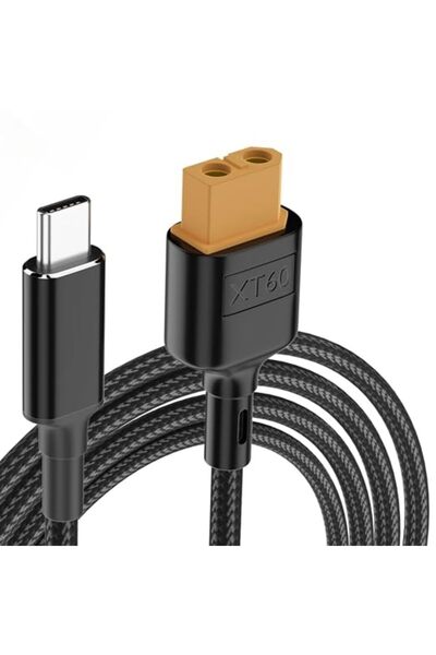 AXIYIBZI Aexiby Xt60 Charging Cable 100W Pd USB C to Xt60 20V 5A Sc100 Braide...