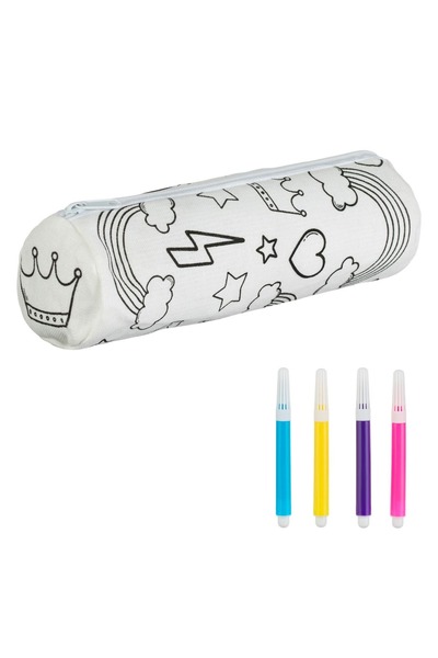 OEM Penar curcubeu pentru creioane colorate și 4 markere, 7x21cm