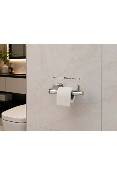 ACAR SU ARMATÜRLERİ Osmo chrome paper holder acar 804.20k